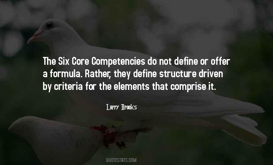 Quotes About Core Competencies #99520
