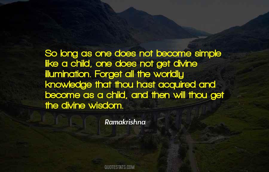 Worldly Knowledge Quotes #1157271