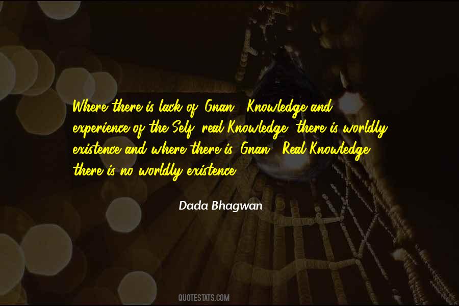 Worldly Knowledge Quotes #1586945