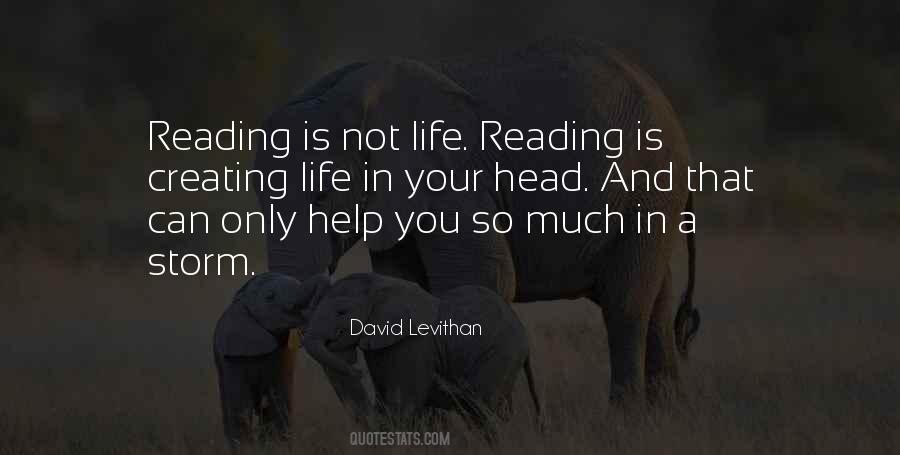 Life Reading Quotes #1309313