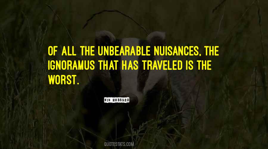 Quotes About Ignoramus #996552