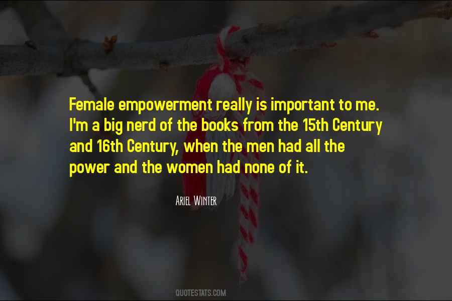 Quotes About Empowerment Female #1336427