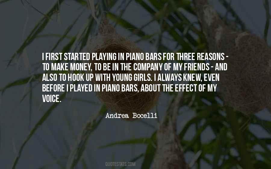 Quotes About Piano Playing #186892