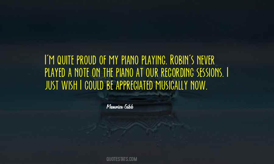 Quotes About Piano Playing #435717