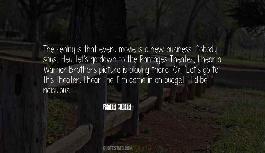 Business Movie Quotes #440909