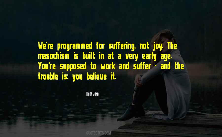 Quotes About Joy In Suffering #1577255
