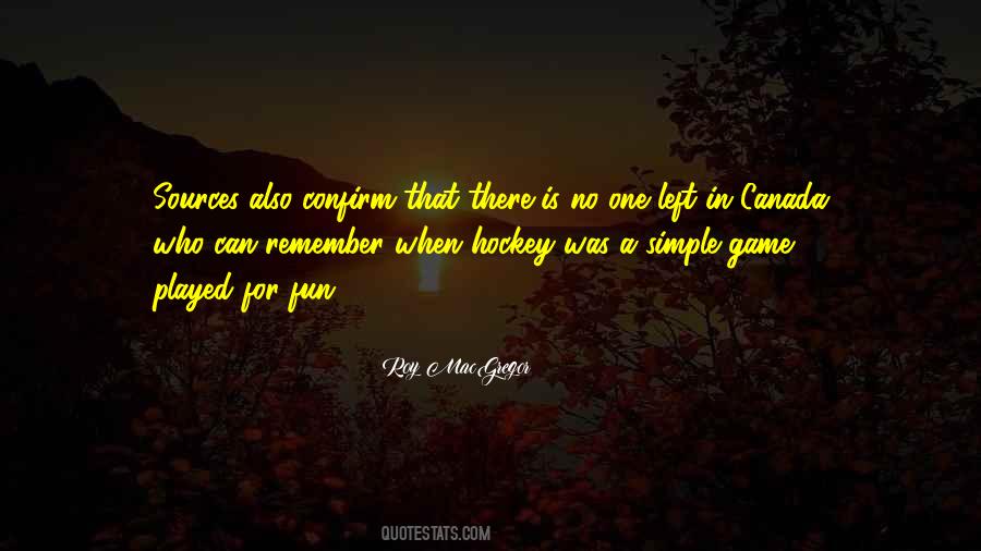 Hockey Game Quotes #1068501