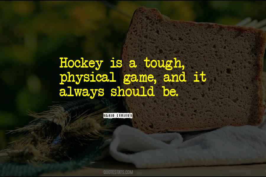 Hockey Game Quotes #1556567