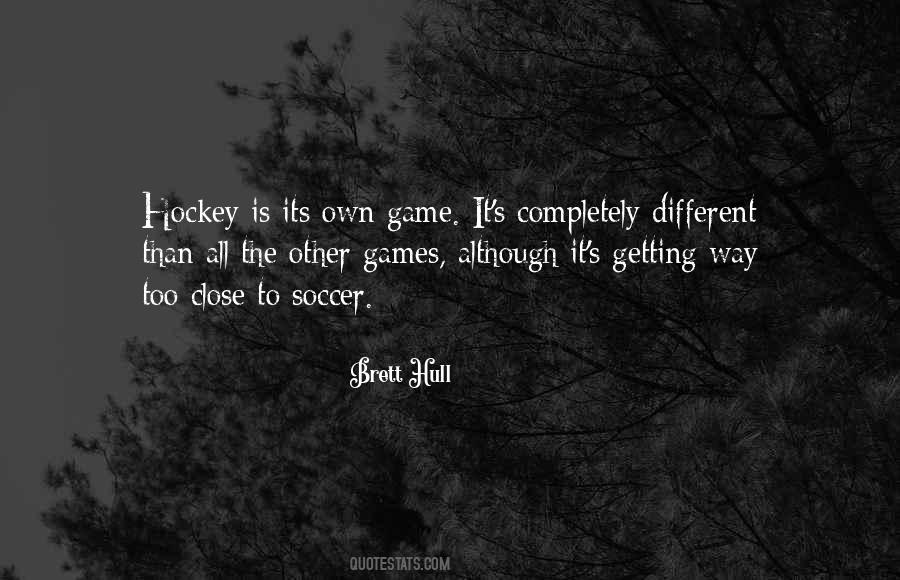 Hockey Game Quotes #253082