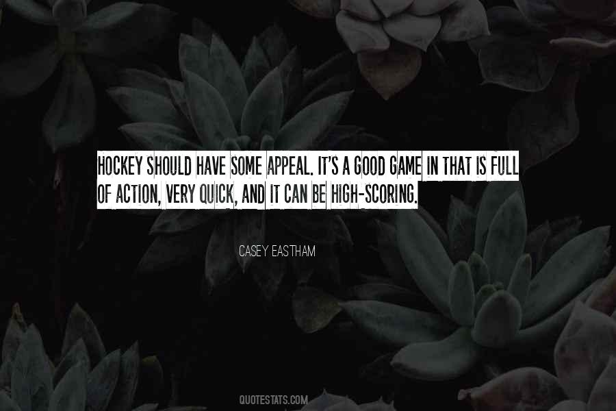 Hockey Game Quotes #29562
