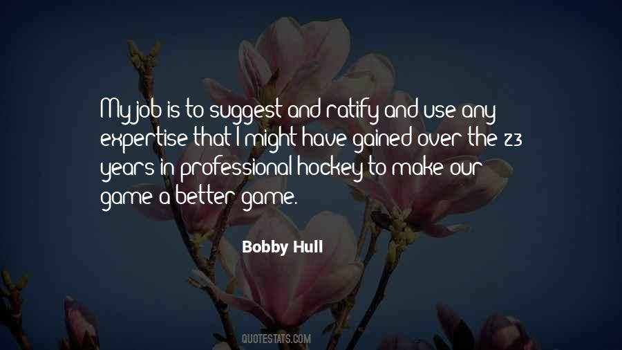 Hockey Game Quotes #644812
