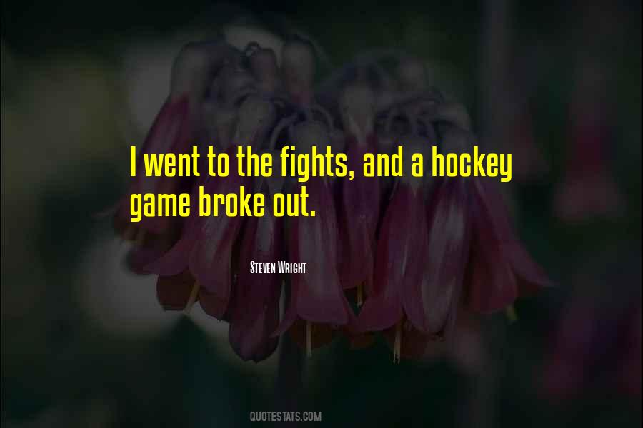 Hockey Game Quotes #886737