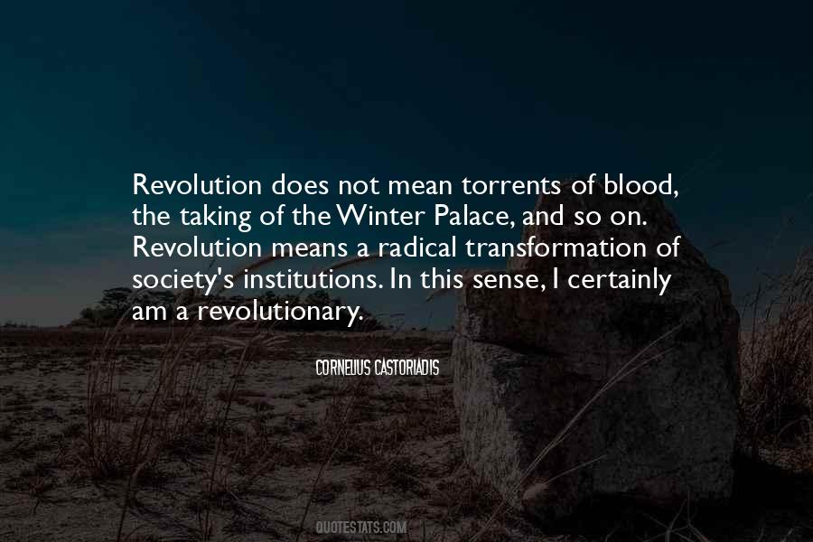 Quotes About A Revolutionary #1226632