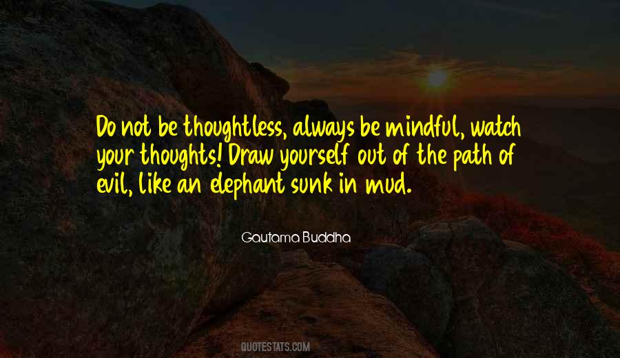 Quotes About Thoughts Buddha #1393107