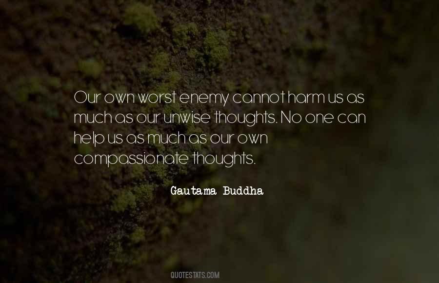 Quotes About Thoughts Buddha #264534