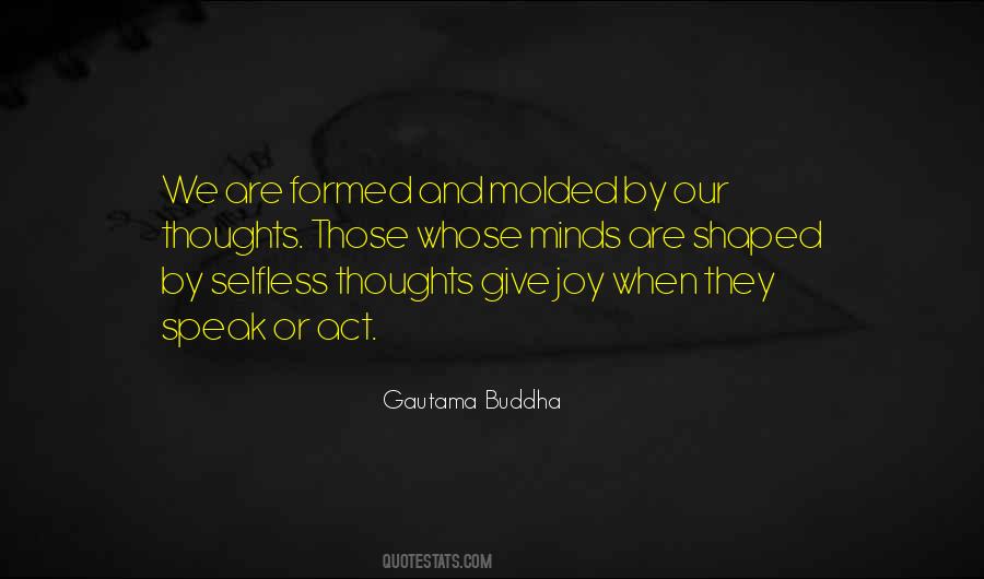 Quotes About Thoughts Buddha #288195