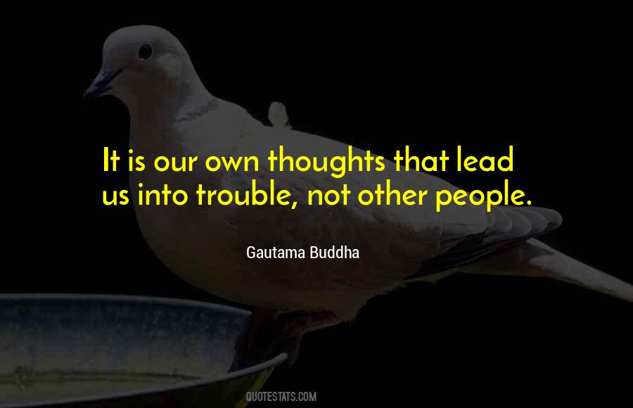 Quotes About Thoughts Buddha #674911