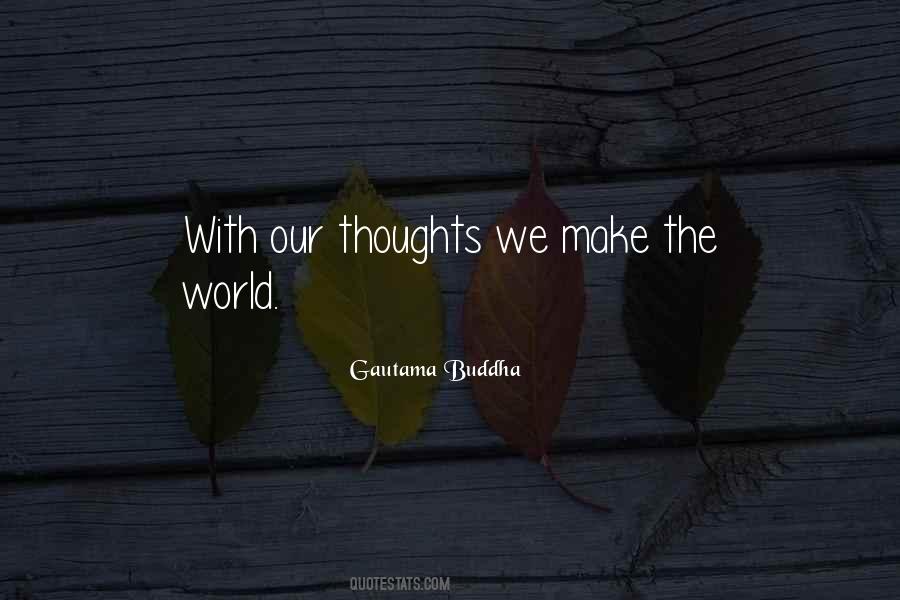 Quotes About Thoughts Buddha #697462