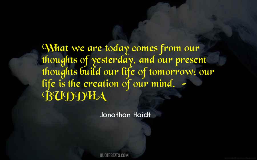 Quotes About Thoughts Buddha #734041