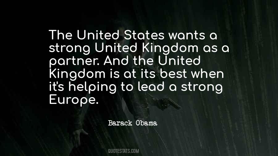 United States Europe Quotes #536865