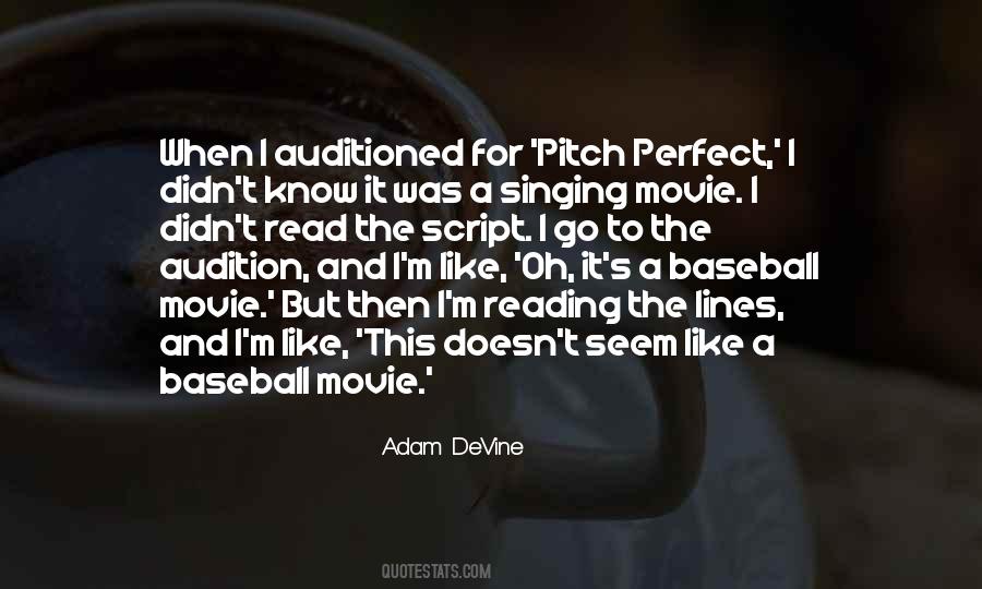 Quotes About Pitch Perfect #1829252