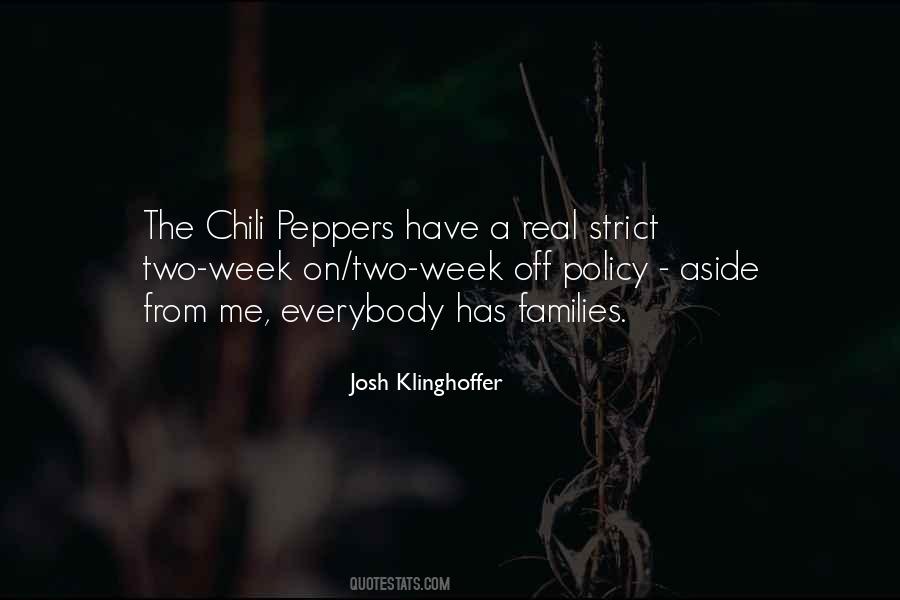 Quotes About Chili Peppers #1063292