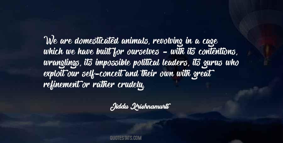 Quotes About Domesticated Animals #79694