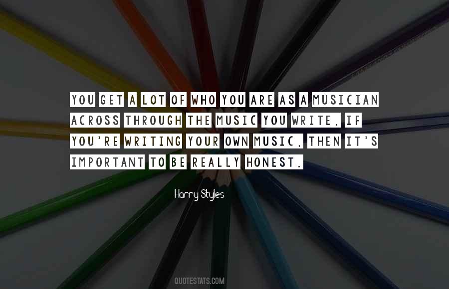 Music Writing Quotes #106680