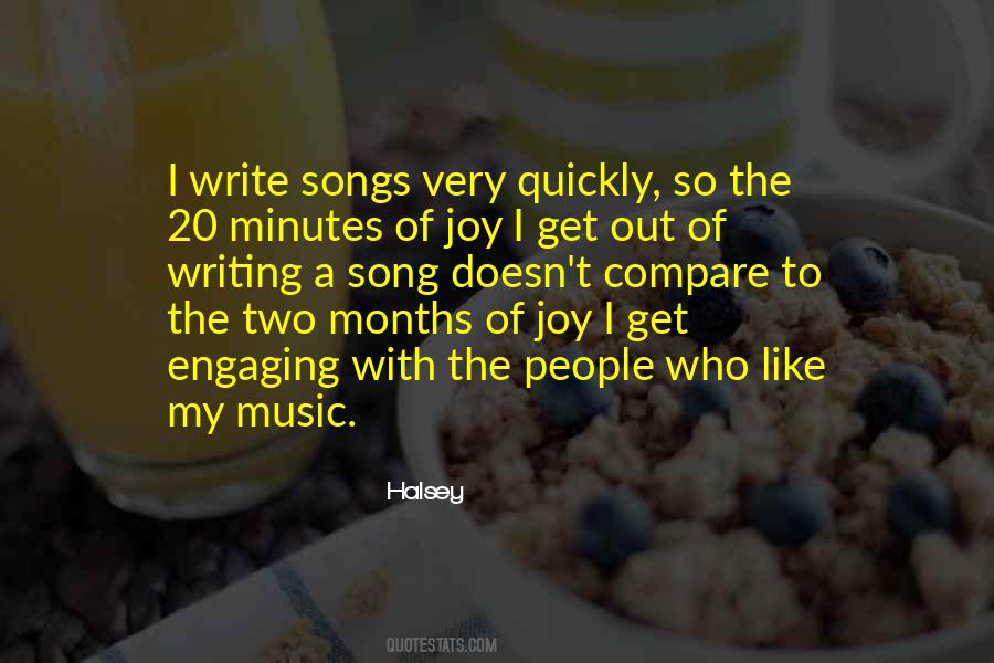 Music Writing Quotes #166123