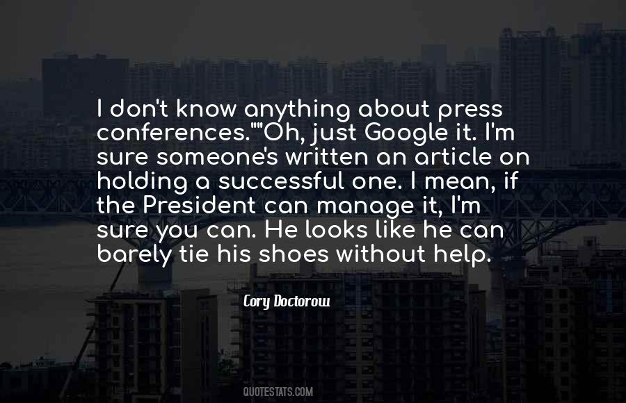 Quotes About Conferences #261670