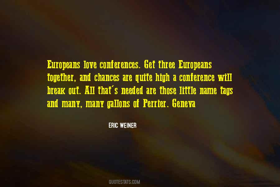 Quotes About Conferences #561303