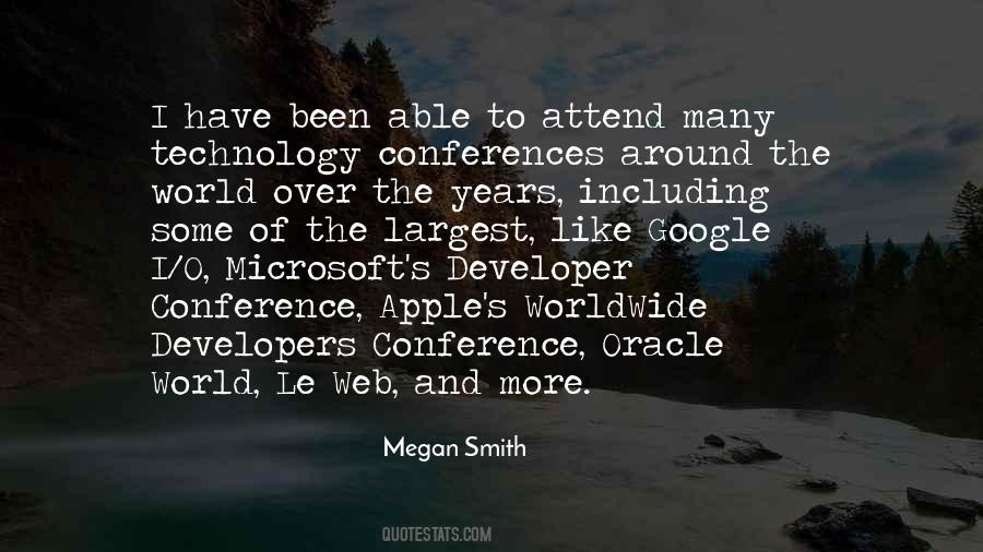 Quotes About Conferences #627532