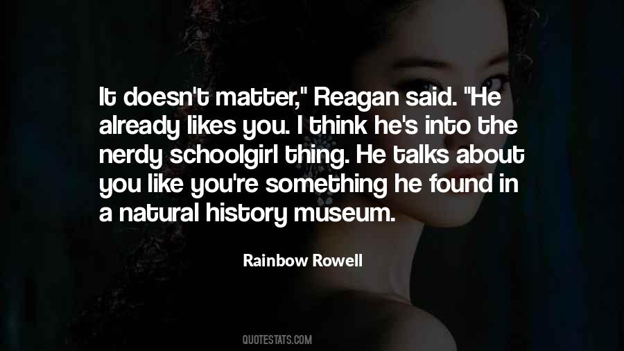 Quotes About Museum Of Natural History #1557340