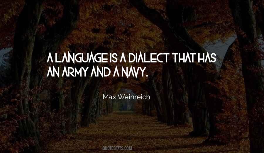 Quotes About Dialect #1049030