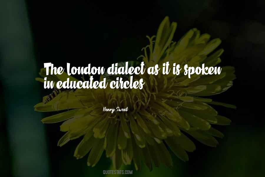 Quotes About Dialect #1628118