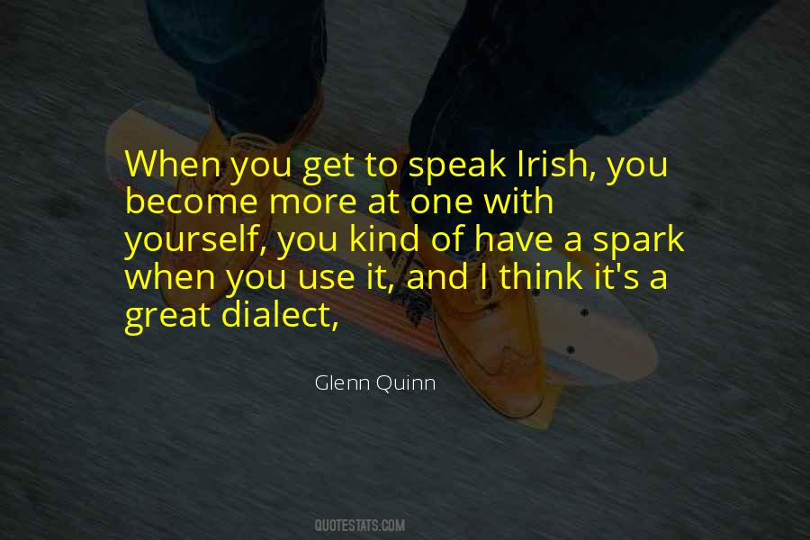 Quotes About Dialect #1665385