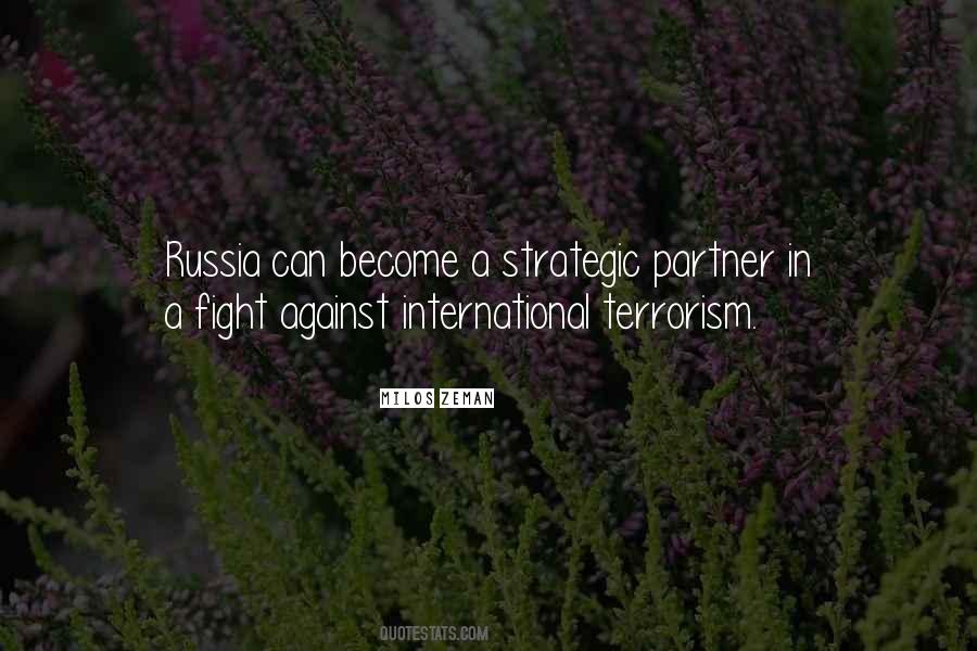 Quotes About International Terrorism #1082968