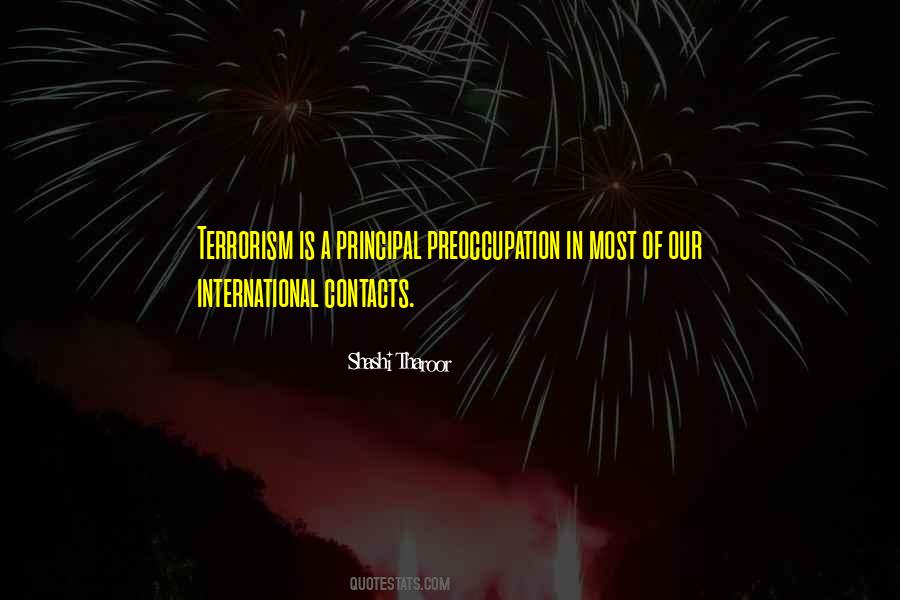 Quotes About International Terrorism #1280991