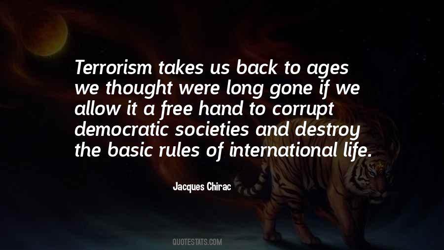 Quotes About International Terrorism #1355222