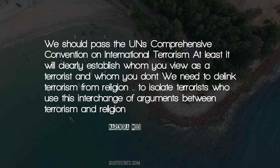 Quotes About International Terrorism #1374656