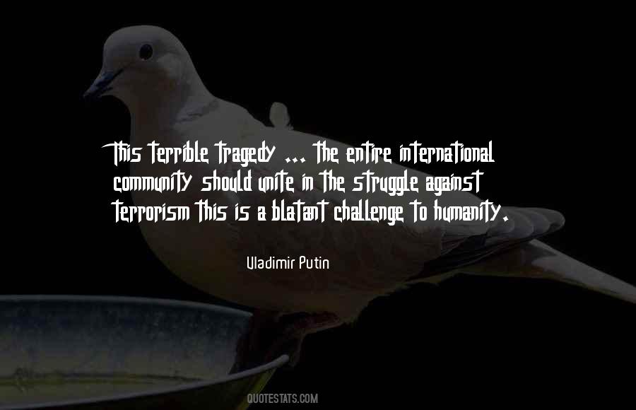 Quotes About International Terrorism #1852764