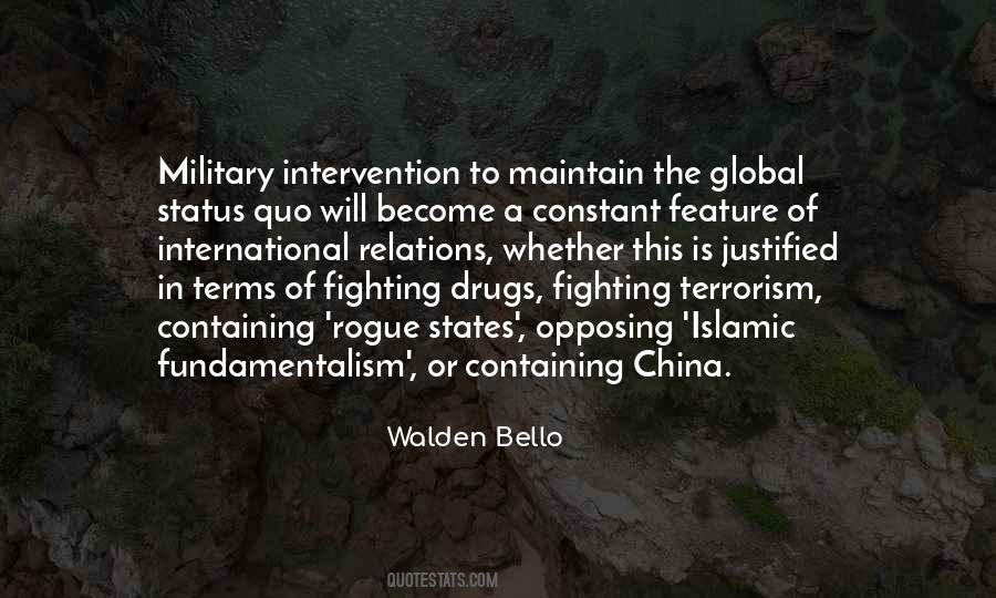 Quotes About International Terrorism #793802