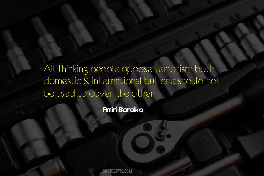 Quotes About International Terrorism #877753