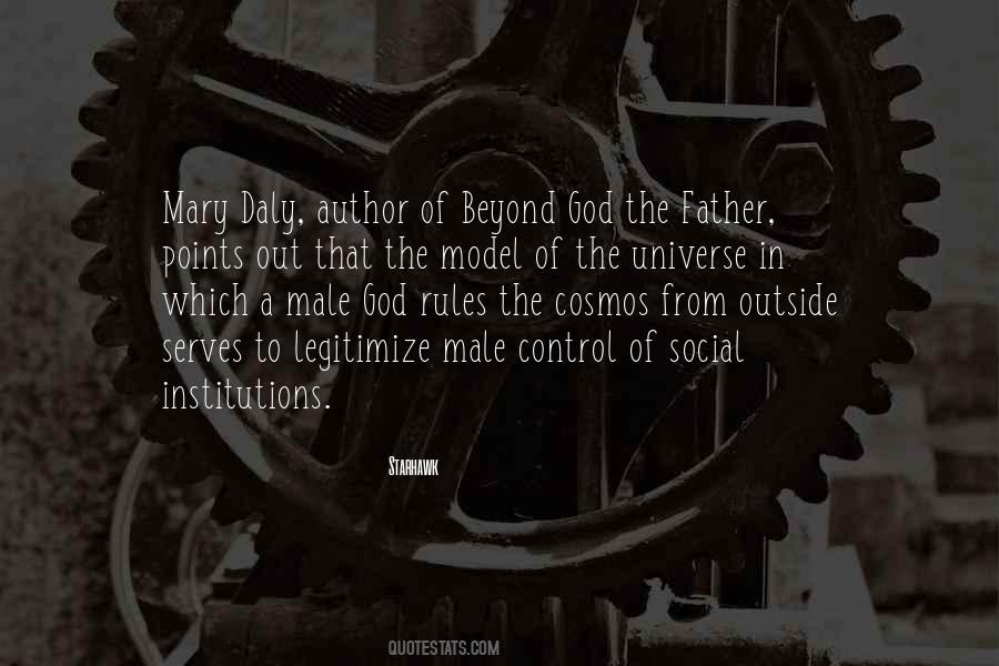 You Can T Control The Universe Quotes #121099