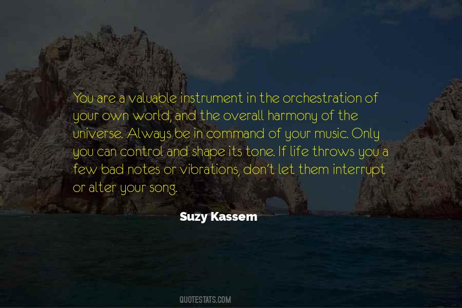 You Can T Control The Universe Quotes #1495668
