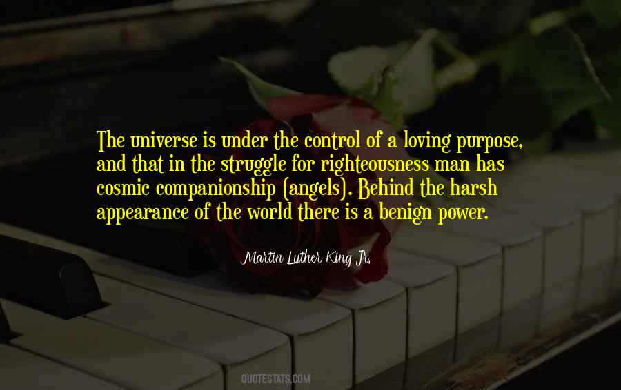 You Can T Control The Universe Quotes #509654