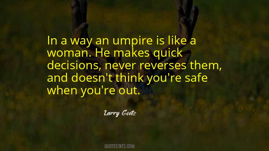 Quotes About Umpires #1032221