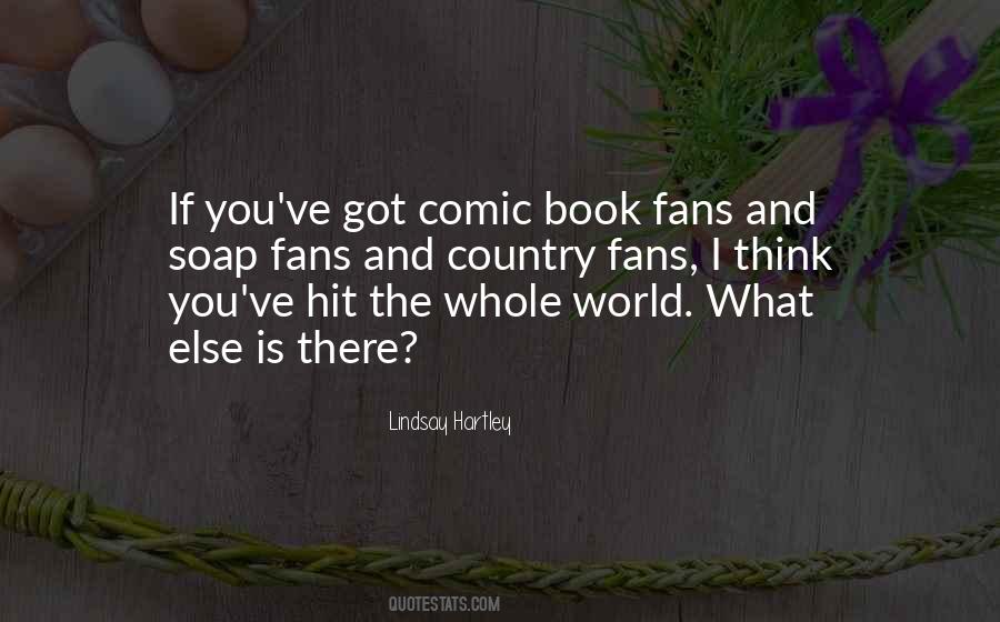 Comic Book Fans Quotes #408523