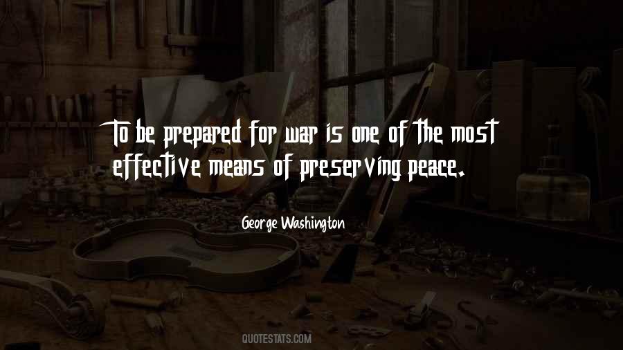 Preserving Peace Quotes #284365