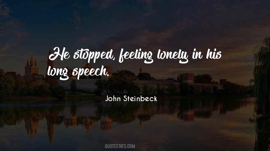 Quotes About Feeling Lonely #1778354